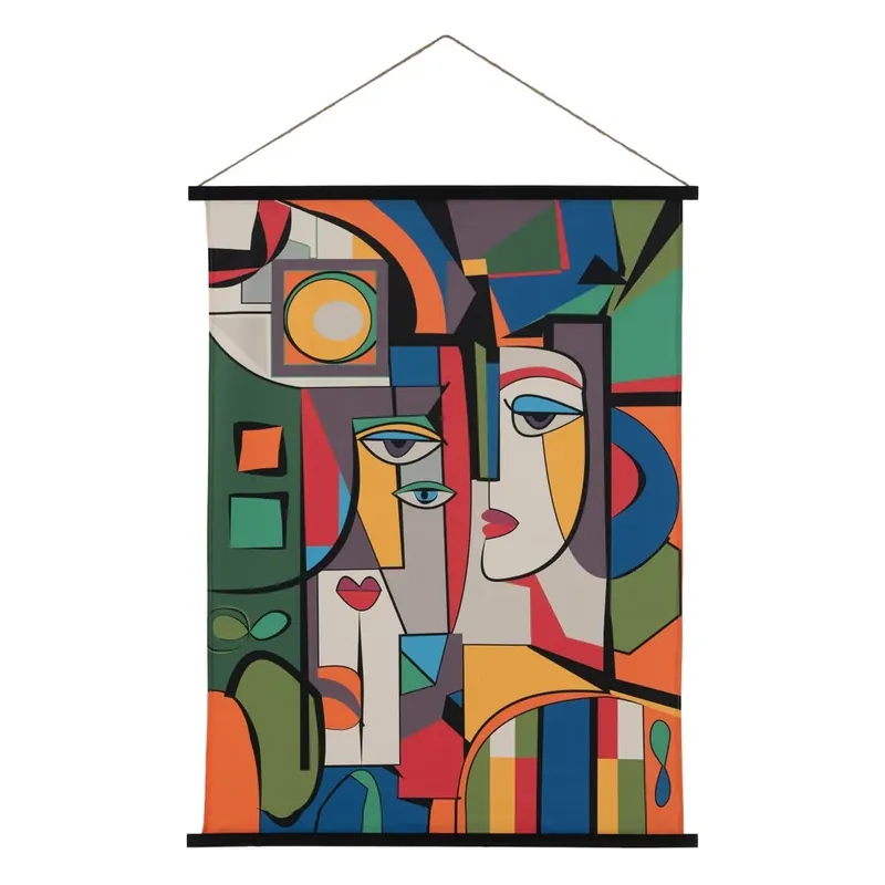 Economisește acum | Tapiserie model abstract multicolor 90x1,7x120 cm