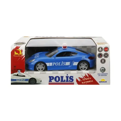 Nu rata - REMOTE CONTROL POLICE CAR, AZTEC, SCALE 1 20