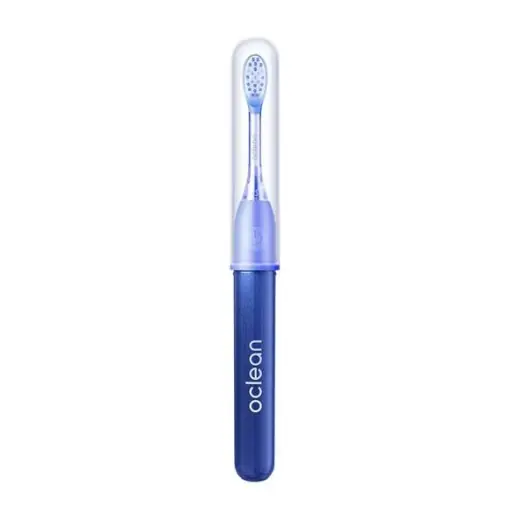 Produs nou lansat | Periuta de dinti sonica Oclean Ease, Functii smart timer 2 min, 2 moduri de utilizare, 45 dB, IPX7 waterproof, durata baterie pana la 120 zile, protectie impotriva prafului, perfecta pentru calatorii, culoare albastru