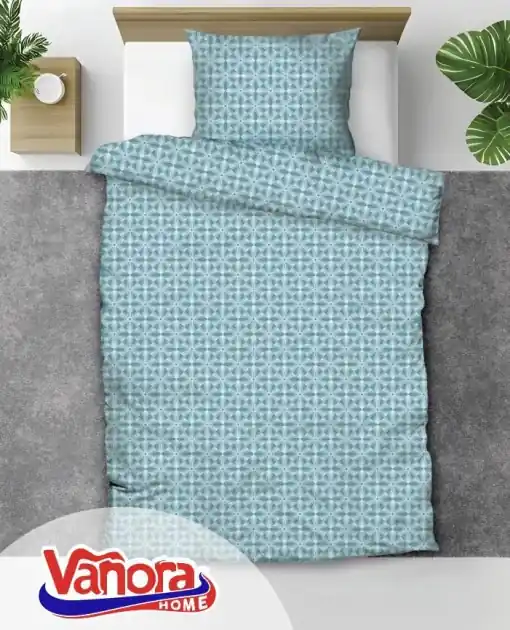 Cumpărături sigure | Set de pat single bumbac, 92 gsm, River