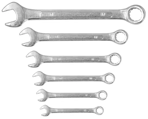 Set 6 piese, chei combinate, 8 - 17 mm, Evotools | Comandă cu încredere