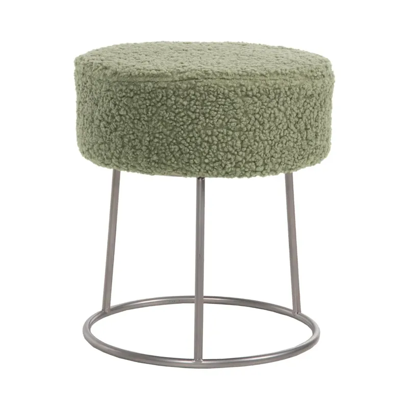 Produs premium | Taburet VIZINY BOUCLE Ø35 CM