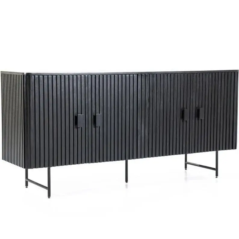 Comoda VERMASK BLACK 170 x 45 x 80 CM | Preț de fabrică