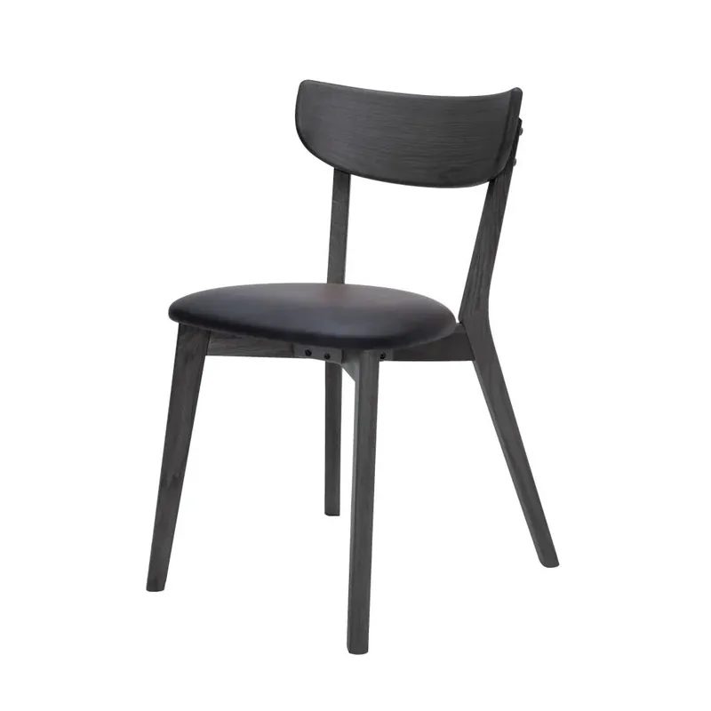 Scaun DAKU BLACK PU | Economisește mai mult