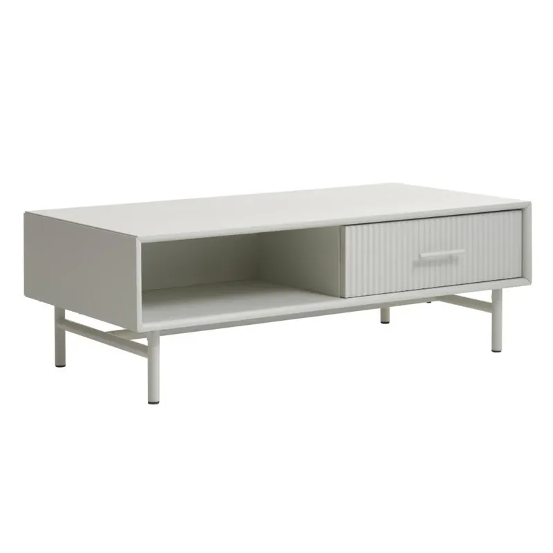 Masuta de cafea RALMA GREIGE 120 x 60 x 40 CM | Produs premium