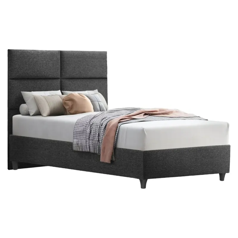 Produs premium | Pat KOZANIC VELVET 120 x 200 CM GREY